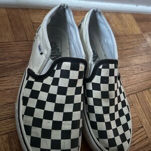 classic checkered vans women’s 6.5